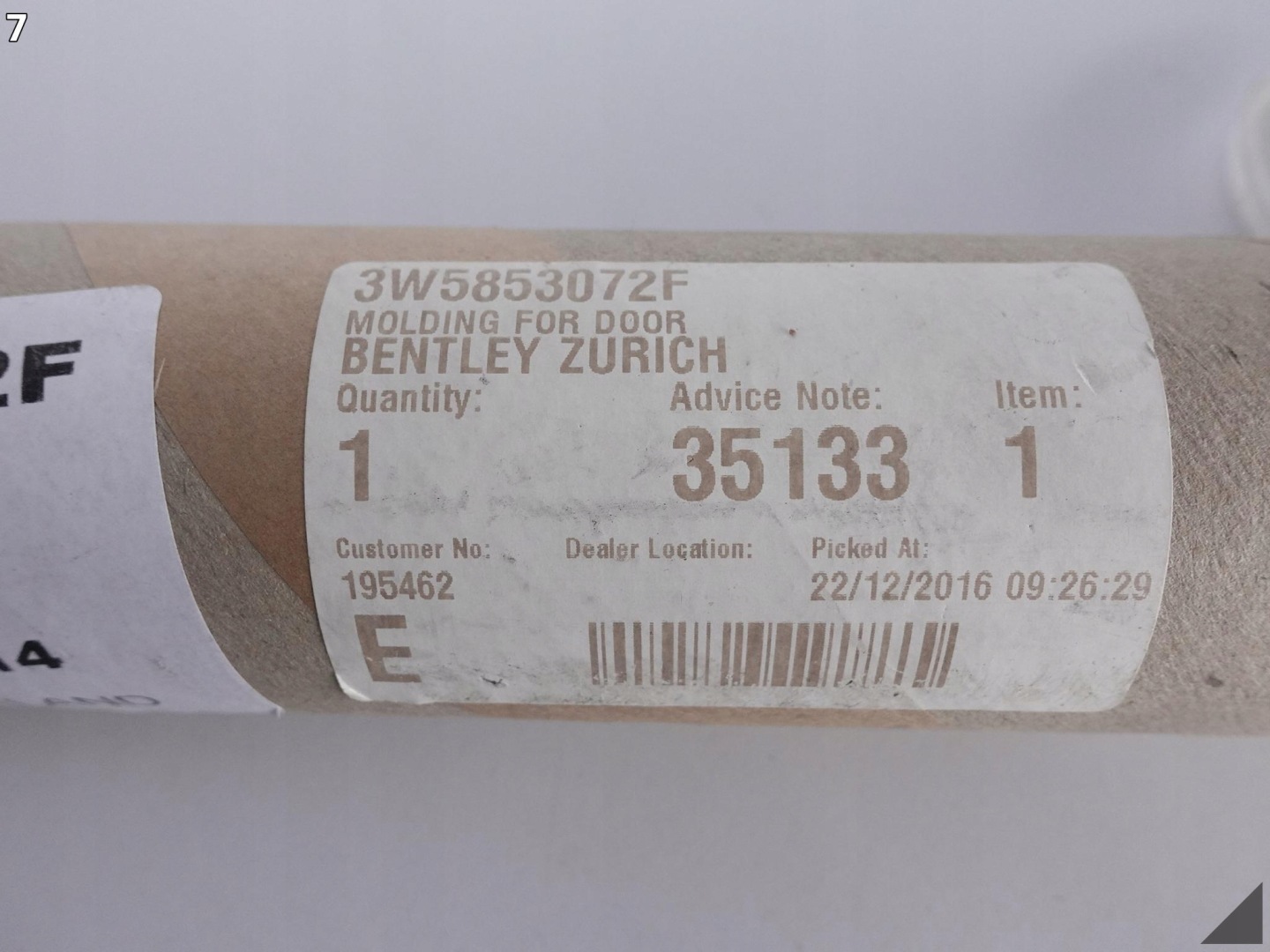 BENTLEY CONTINENTAL 3W5 GT GTC cap OZDOBNA