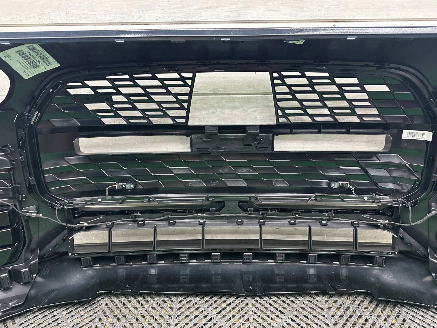 front bumper Mini Countryman U25 JCW complete colour C6P LEGEND GREY