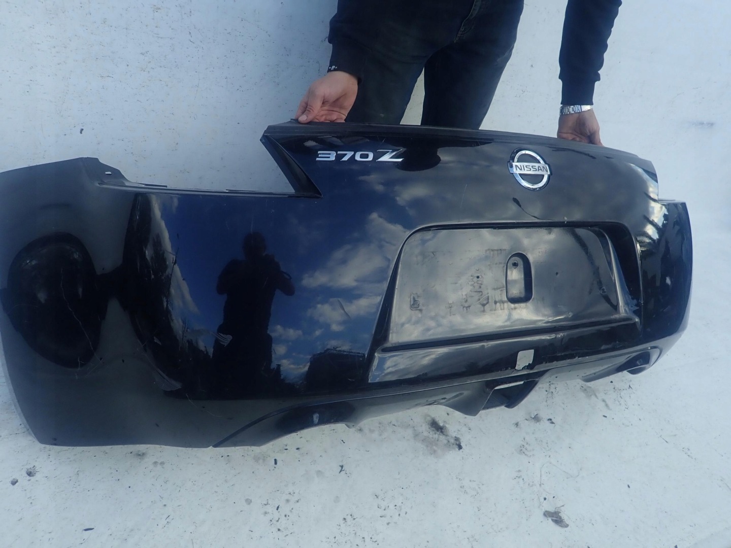 NISSAN 370Z 09-> bumper rear part rear