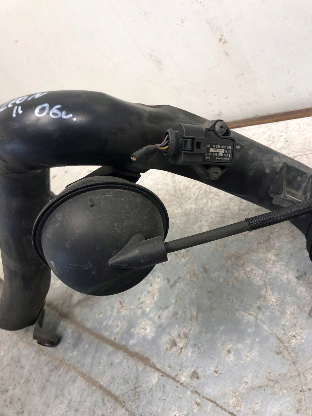 trouba vedení intercoolera SEAT LEON II 1K0145762AT