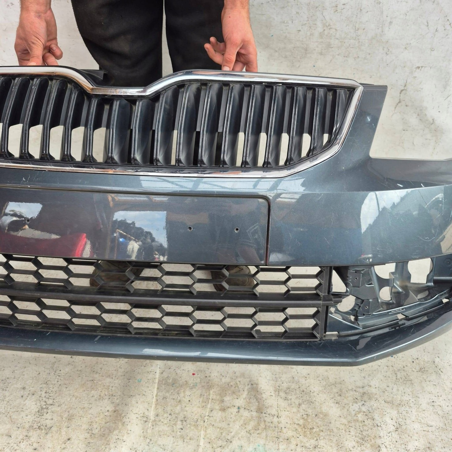 SKODA OCTAVIA III 3 12-16 bumper front front