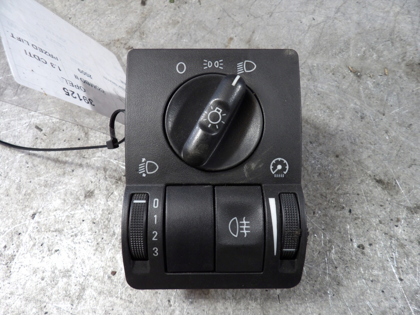 Opel Combo II C Schalter Leuchten 1,3CDTI