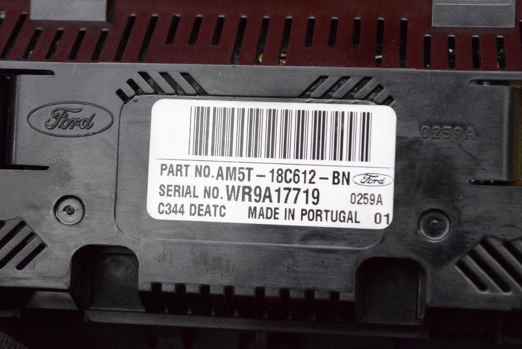 control panel air conditioning devices KLIMY AM5T-18C612-BN FORD C-MAX MK2 10-15