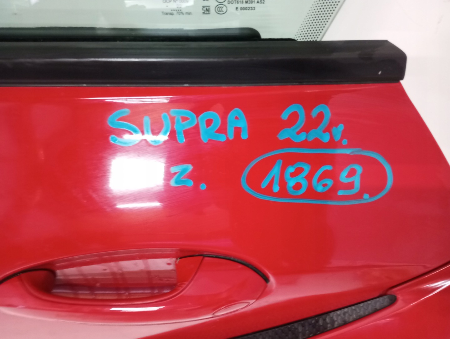 door left front TOYOTA SUPRA 22R