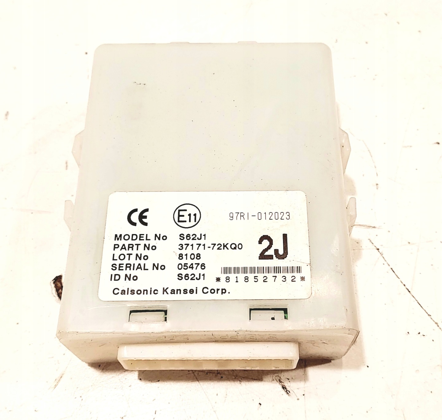 Module Direction assistée 37171-72KQ0 SUZUKI SWIFT MK6