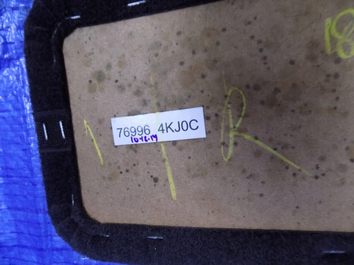 Blende Abdeckung Verschlußstopfen Handschuhfach NAVARA NP300 D23 ALASKAN