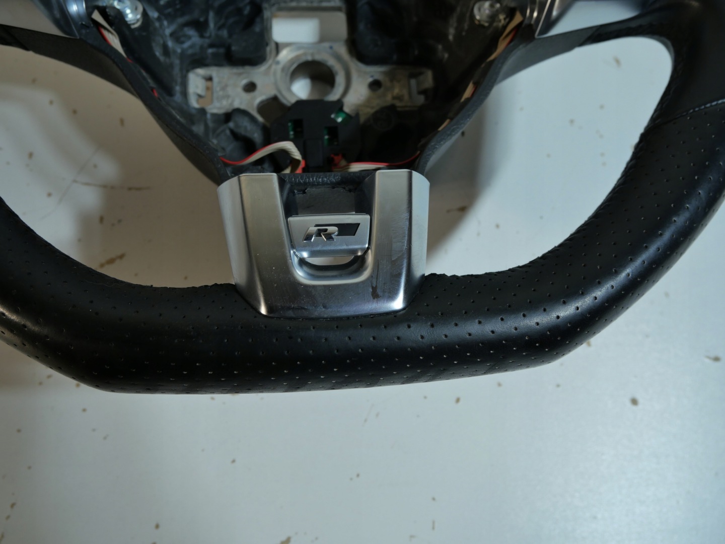 steering wheel, VW R LINE