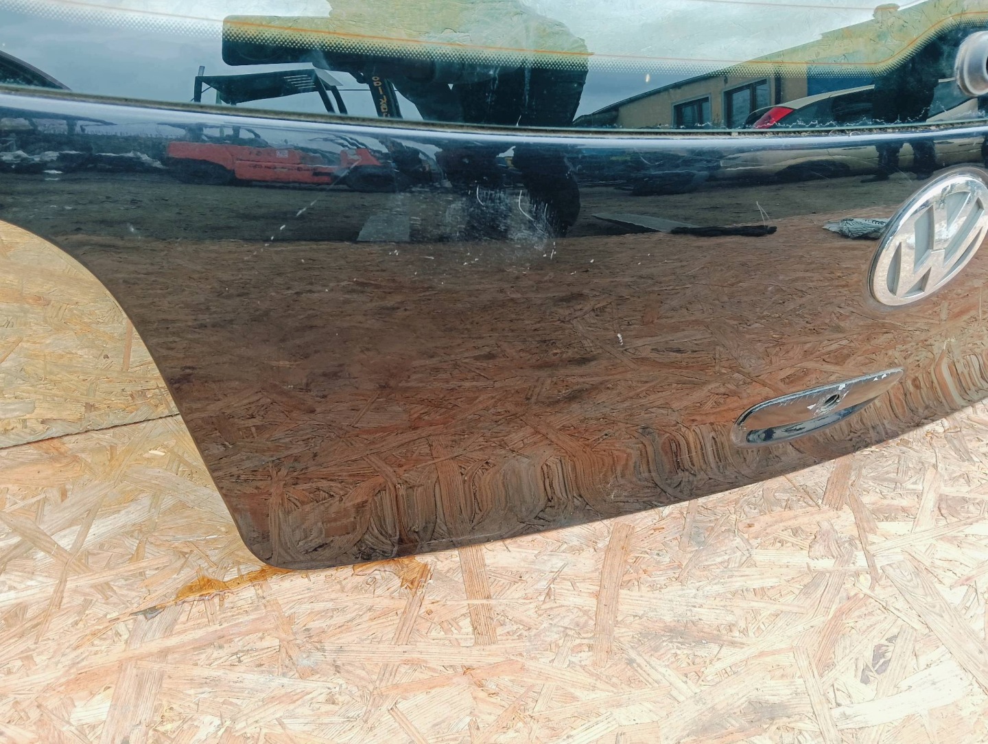 trunk door boot Volkswagen Polo 9N 1.4 TDI black