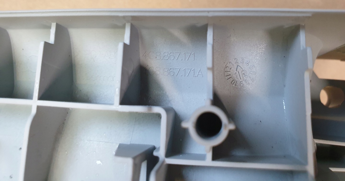 armrest BOCZKA left front AUDI A7 4G OE EU