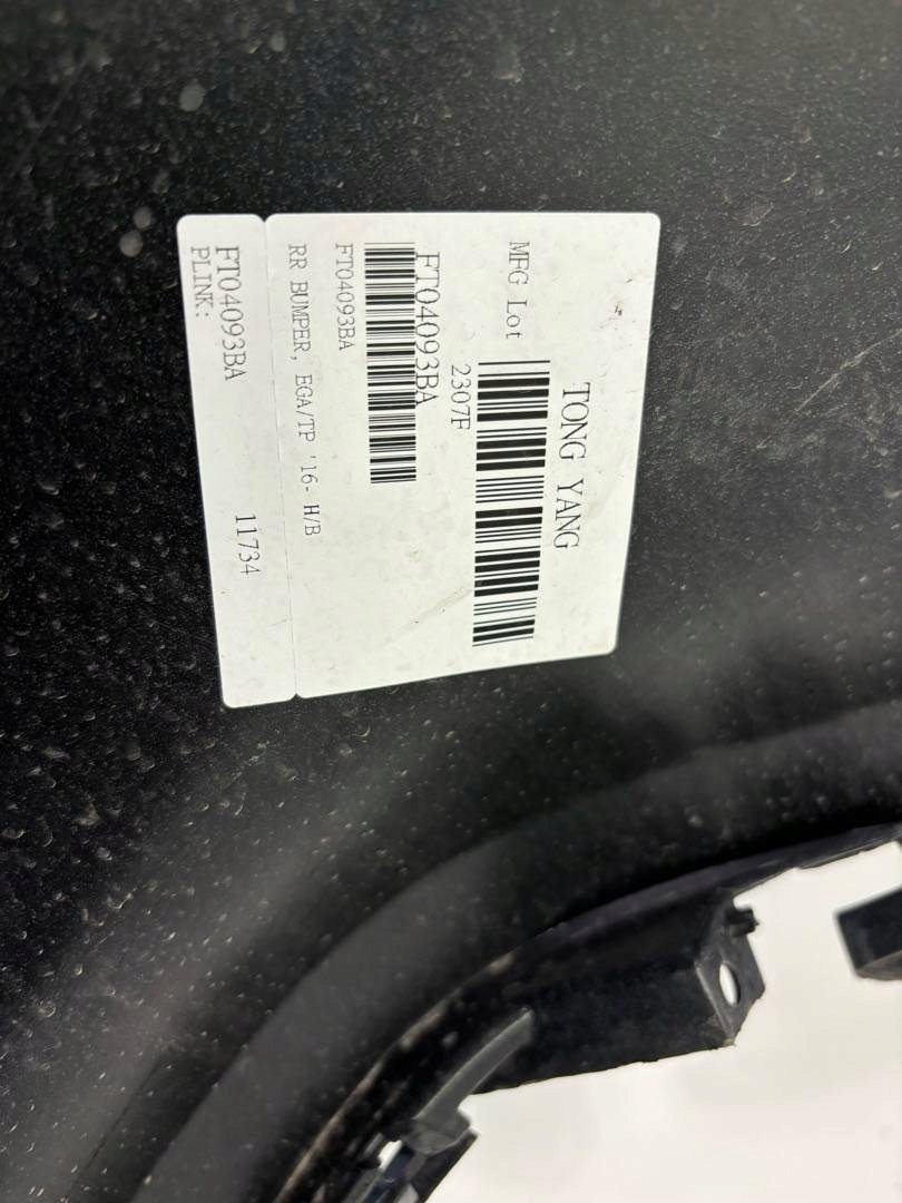 bumper rear Fiat Tipo 2 2021 FT04093BA