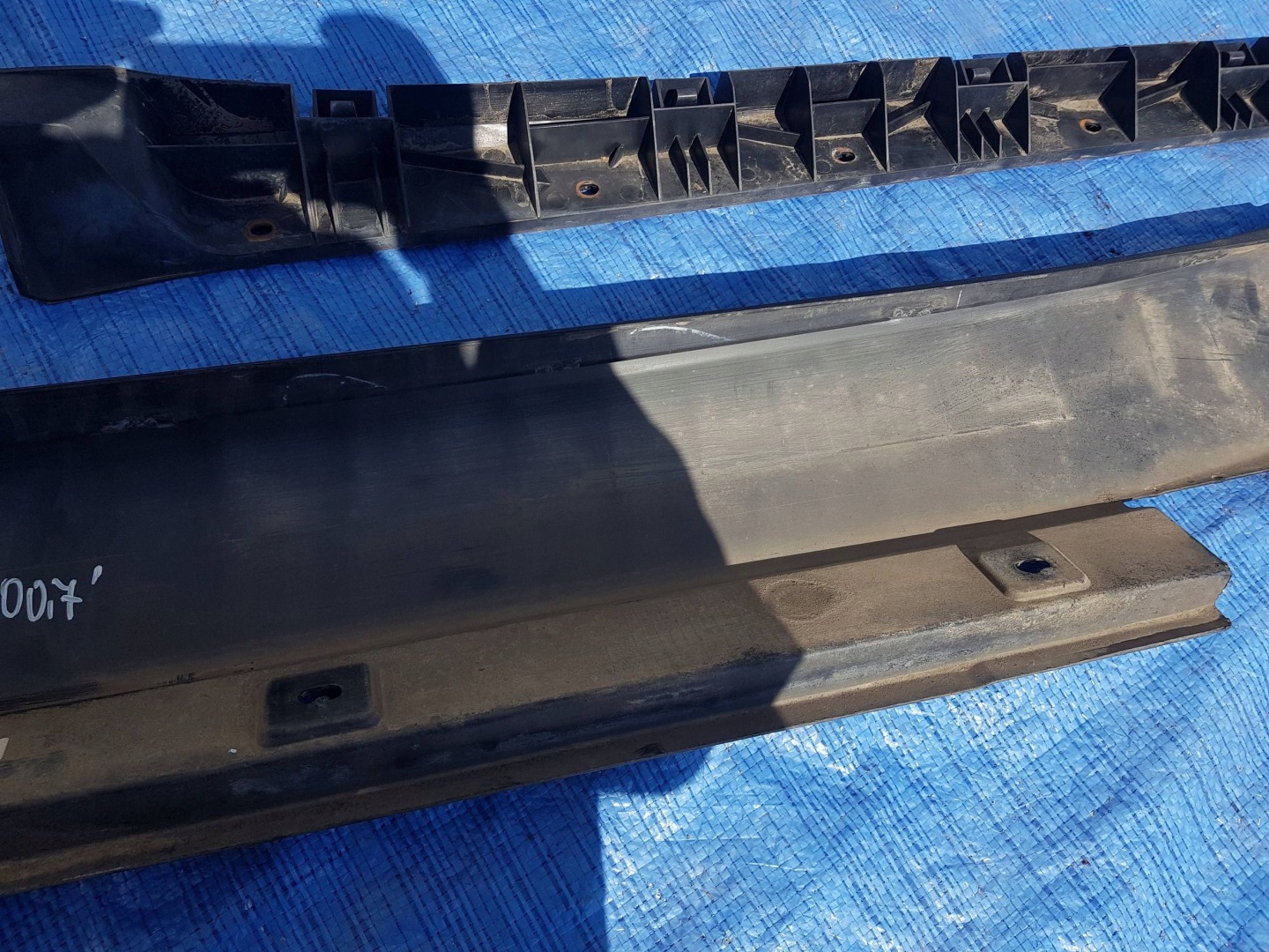 MERCEDES ML W164 threshold moulding threshold cap of the threshold right