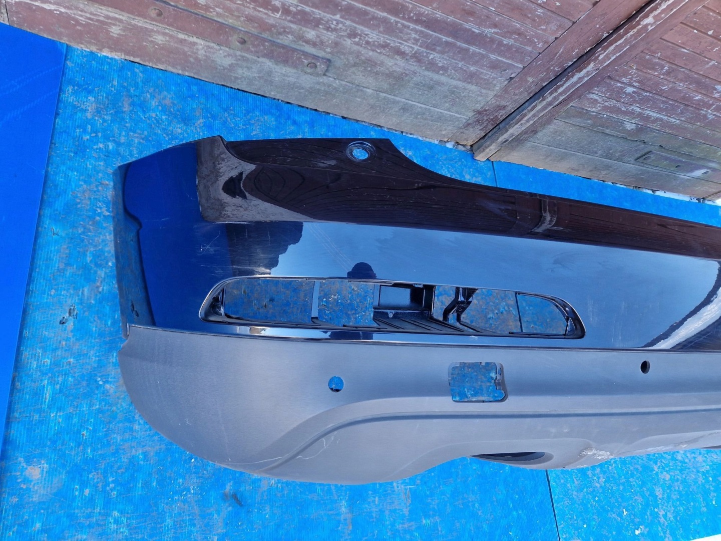 bumper rear AUDI Q3 and 2011R->