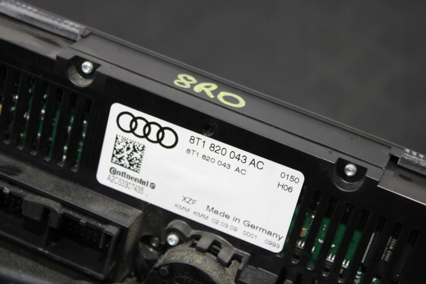 Unite commande clima AUDI Q5 8R 8R0 8T1820043AC