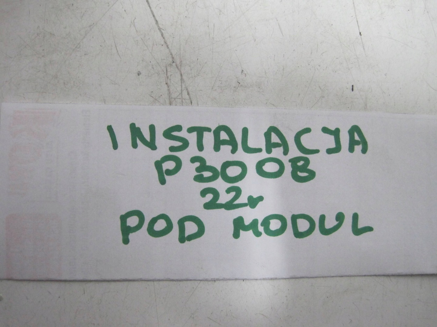 Câblage Toit ouvrant PEUGEOT 3008 II