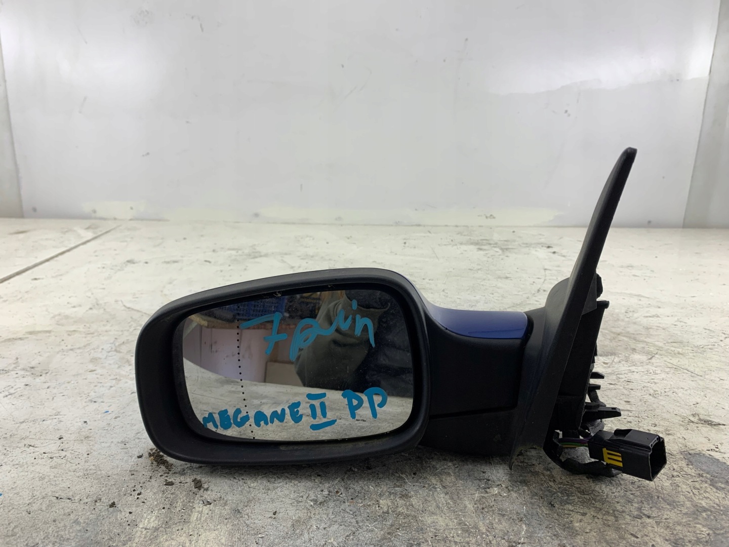 RENAULT MEGANE II mirror right blue 9 PIN TERNA