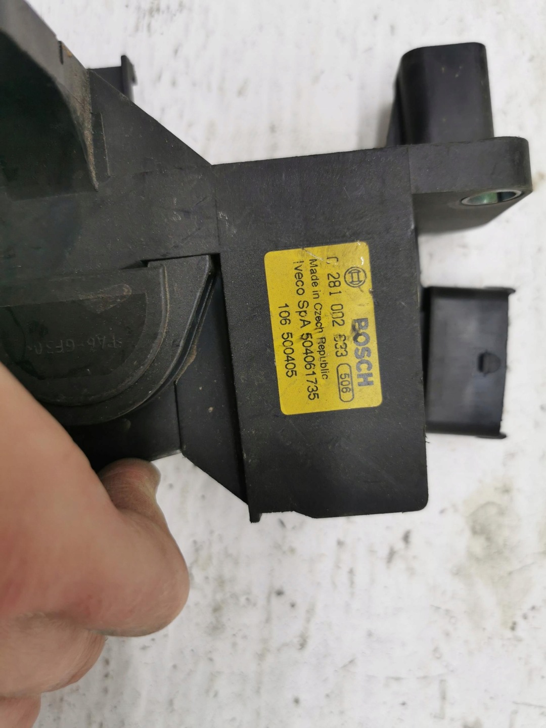 potentiometer Gas IVECO DAILY 2.3 HPI 504061735