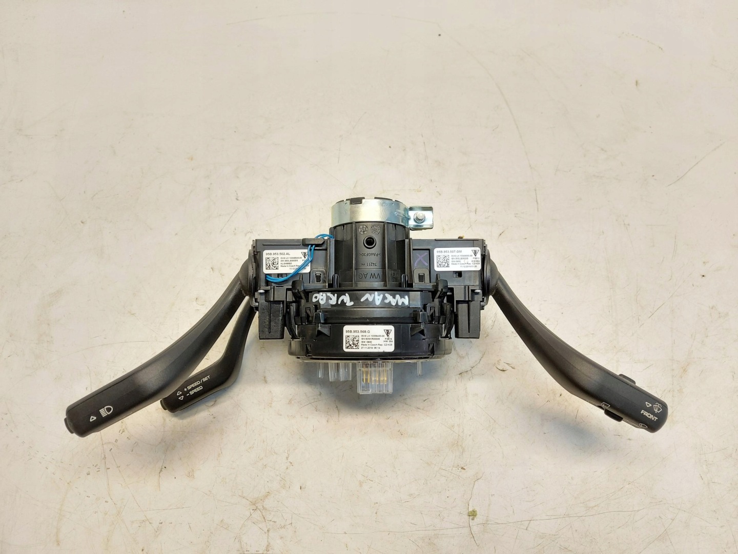 Porsche Macan Turbo II DEVIO LUCI TERGICRISTALLO TERGI DEVIO LUCI DEVIO tergicristalli 95b953568g
