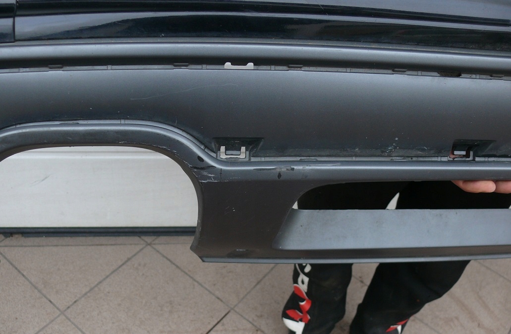 accessori diffusore DOL Paraurti posteriore S-LINE AUDI Q3 8U S-LINE 11-18