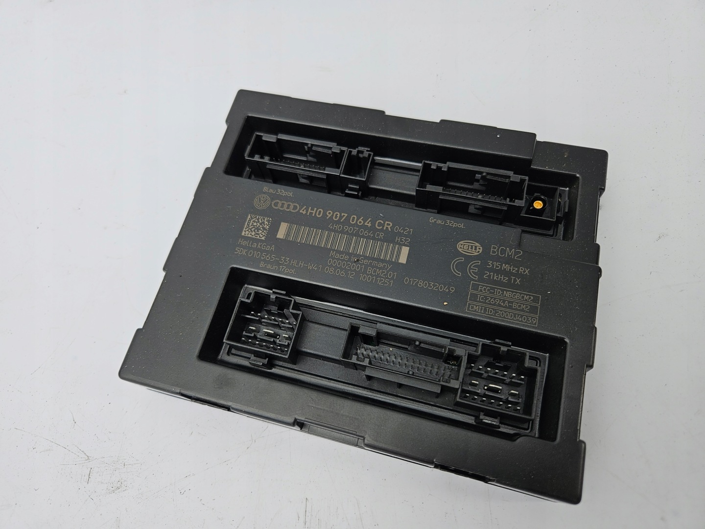 Unité commande confort AUDI A6 C7 4G A7 C7 A8 D4 4H 4H0907064CR