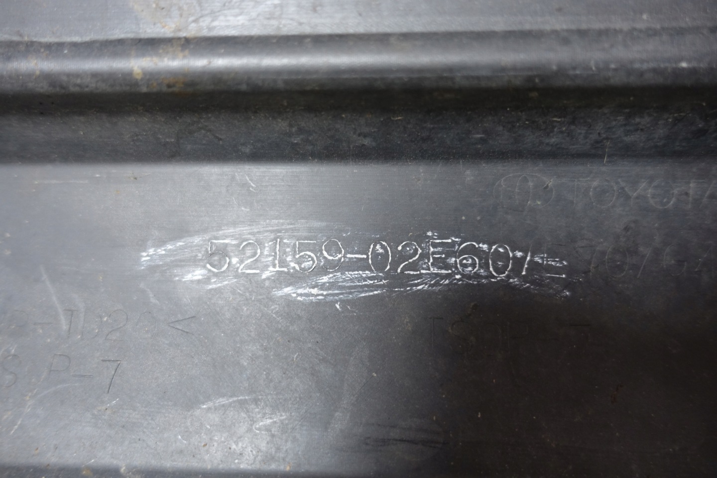 bumper rear part TYLNI TOYOTA COROLLA E21 sedan 18