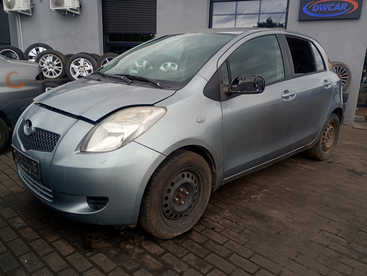 grid air conditioning devices air left driver´s Toyota Yaris 2 II FL 05-08