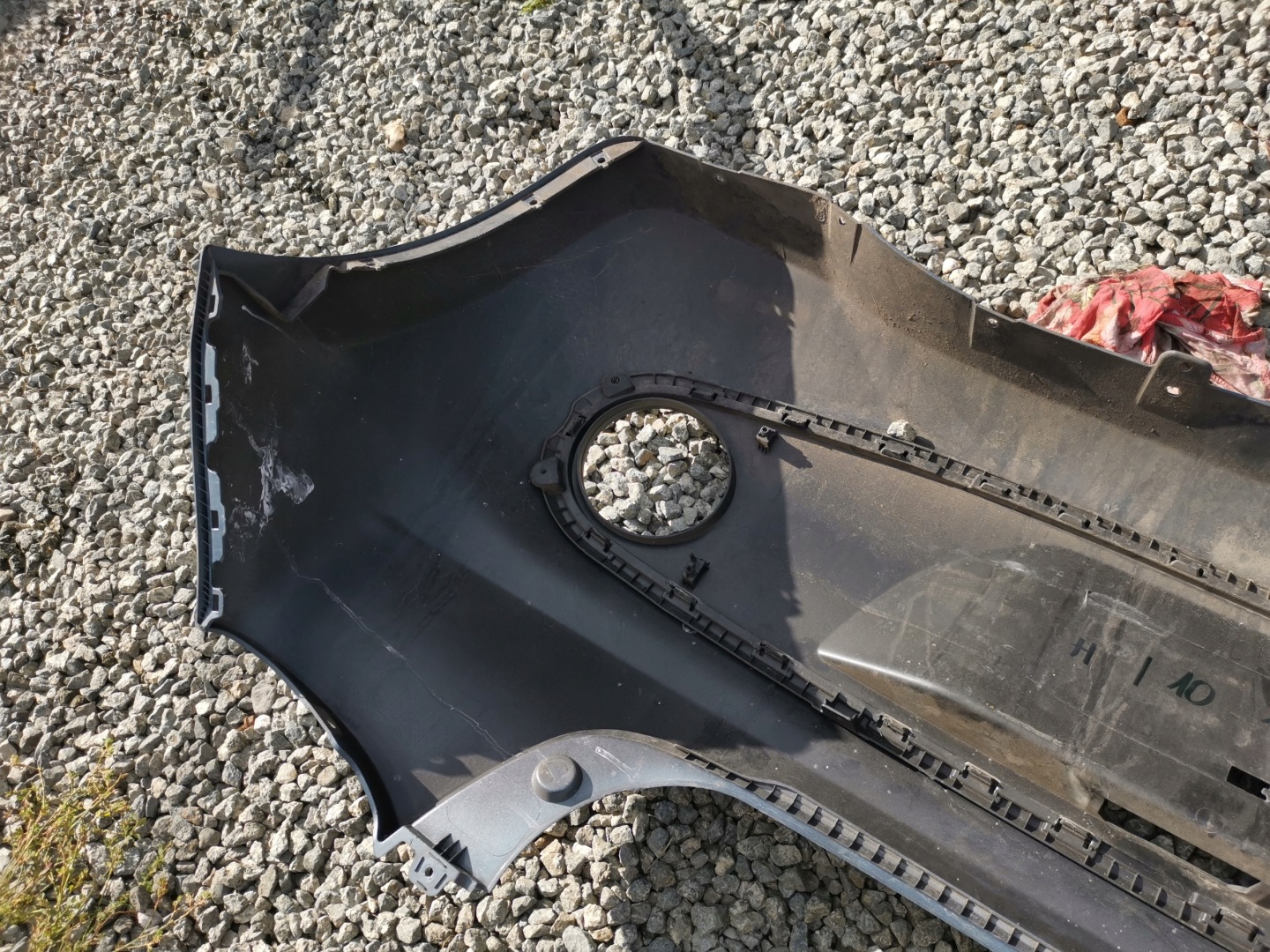 bumper rear part rear HYUNDAI I10 86683-B9500