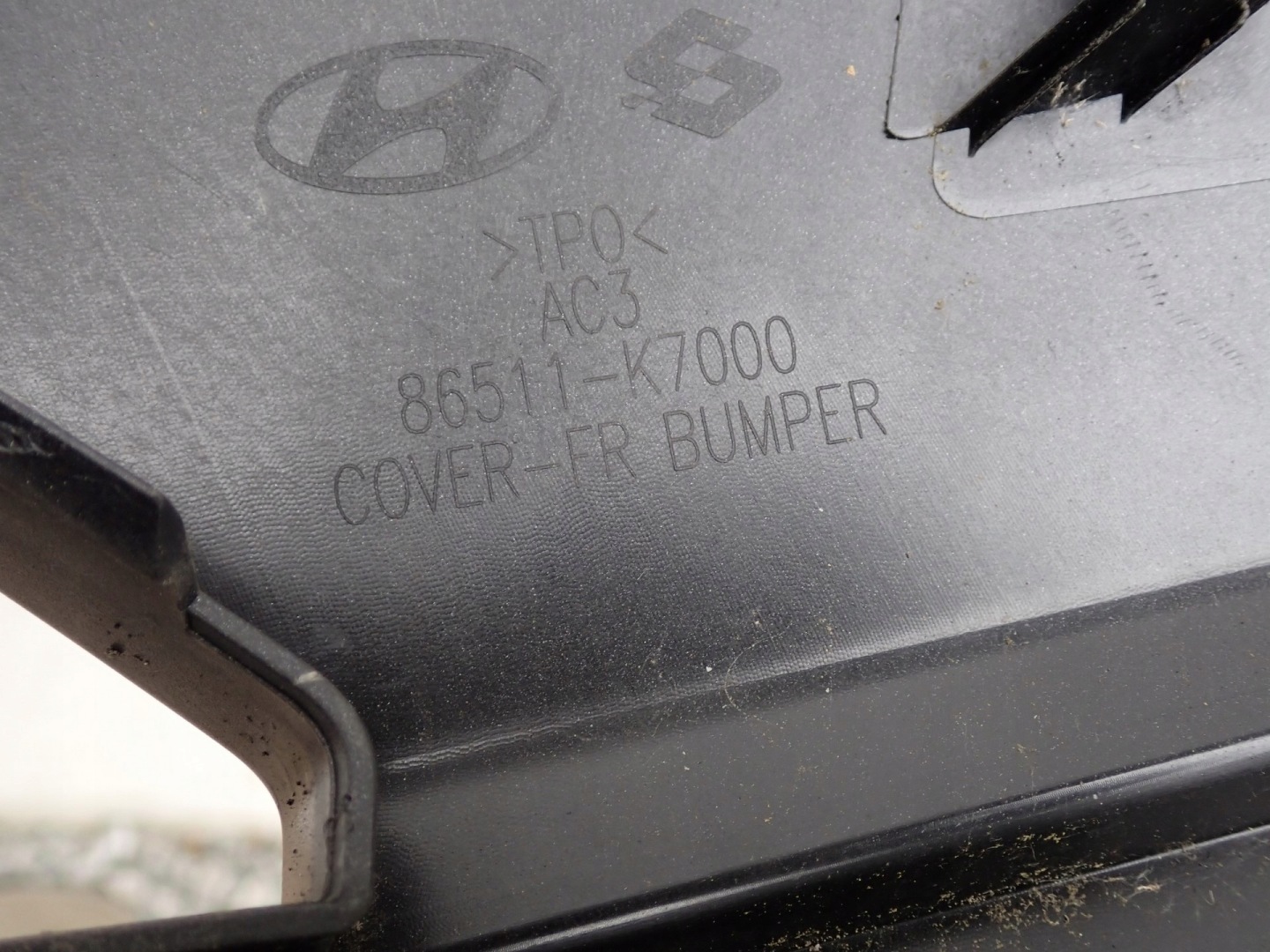 bumper front front HYUNDAI I10 3 III AC3 2019