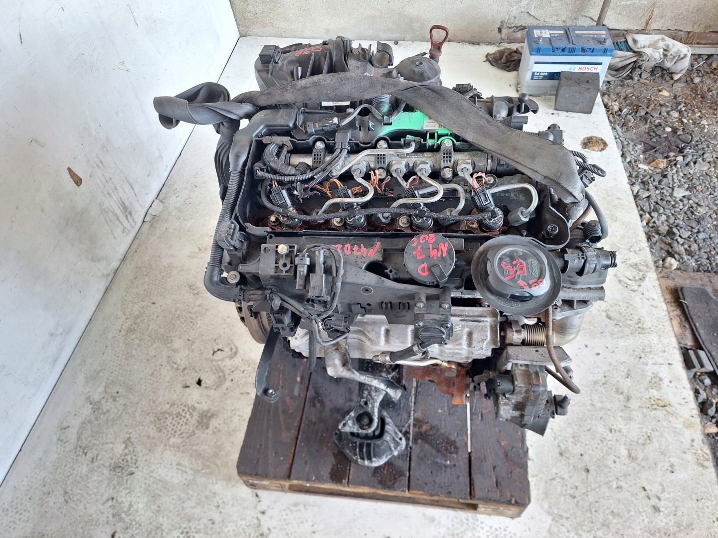 BMW 3 E90 E91 LCI 08-12 engine. 2.0 DIESEL N47D20C EURO 5