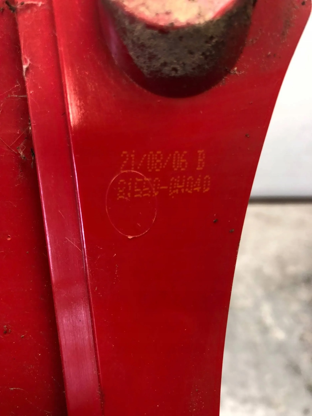 light right rear part PEUGEOT 107