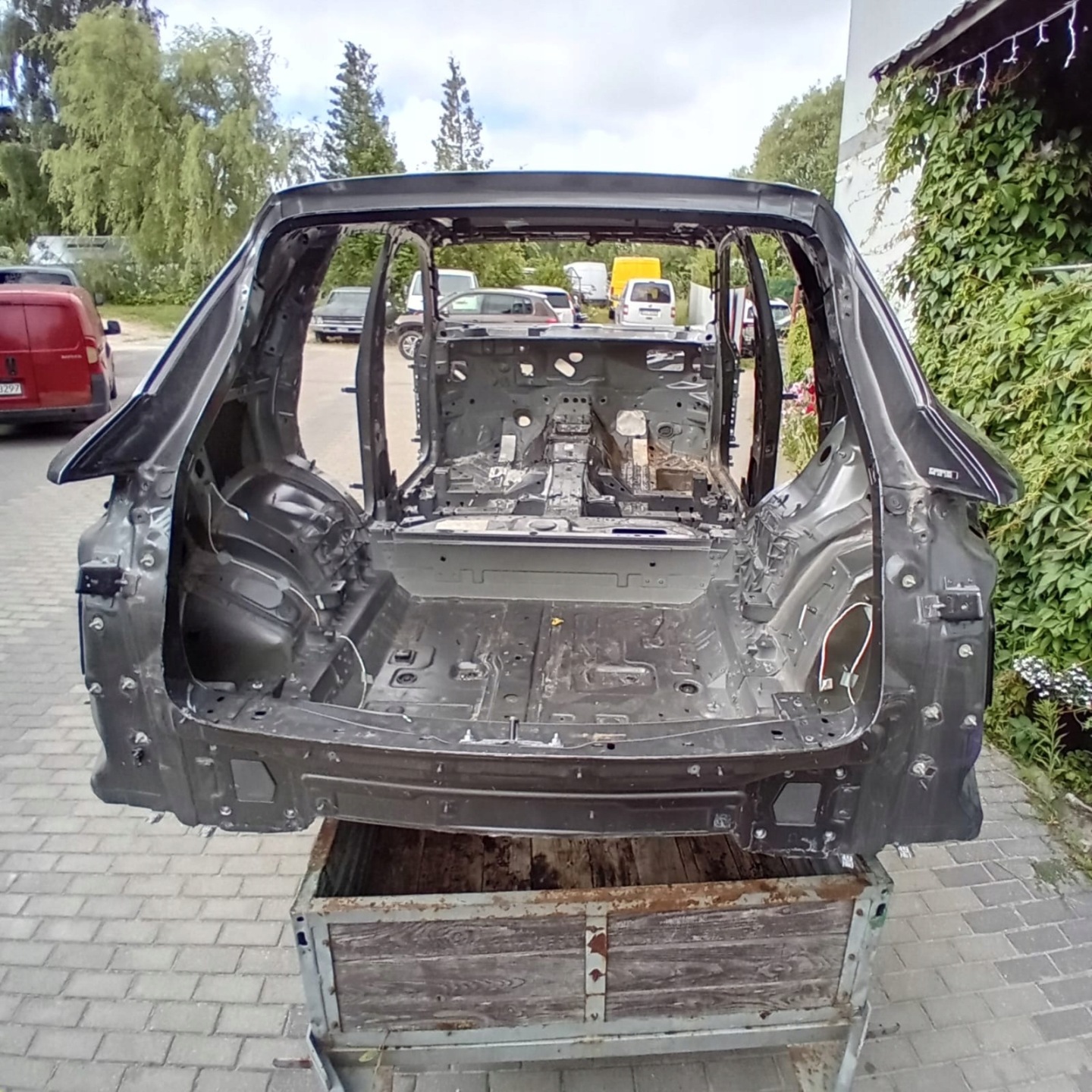 IDEALNA LONGHERONE posteriore sinistra parafango PORSCHE CAYENNE 9Y 1