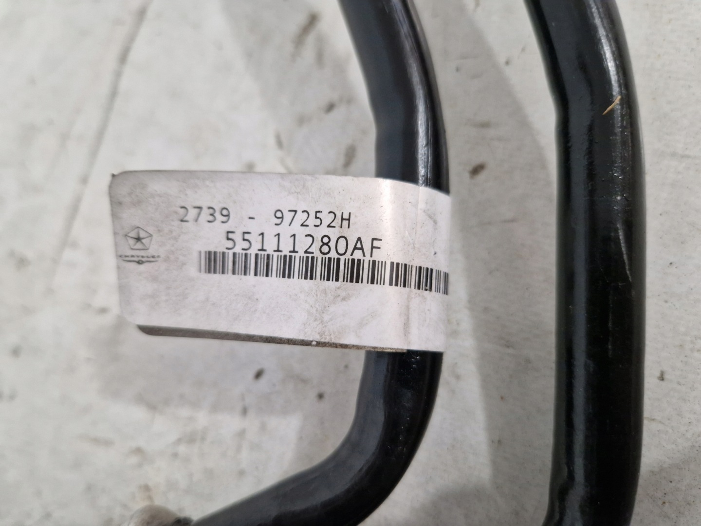 DODGE CHARGER 2019 3.6 V6 Tubi OLEJOWE cambio ingranaggi 52014762AA