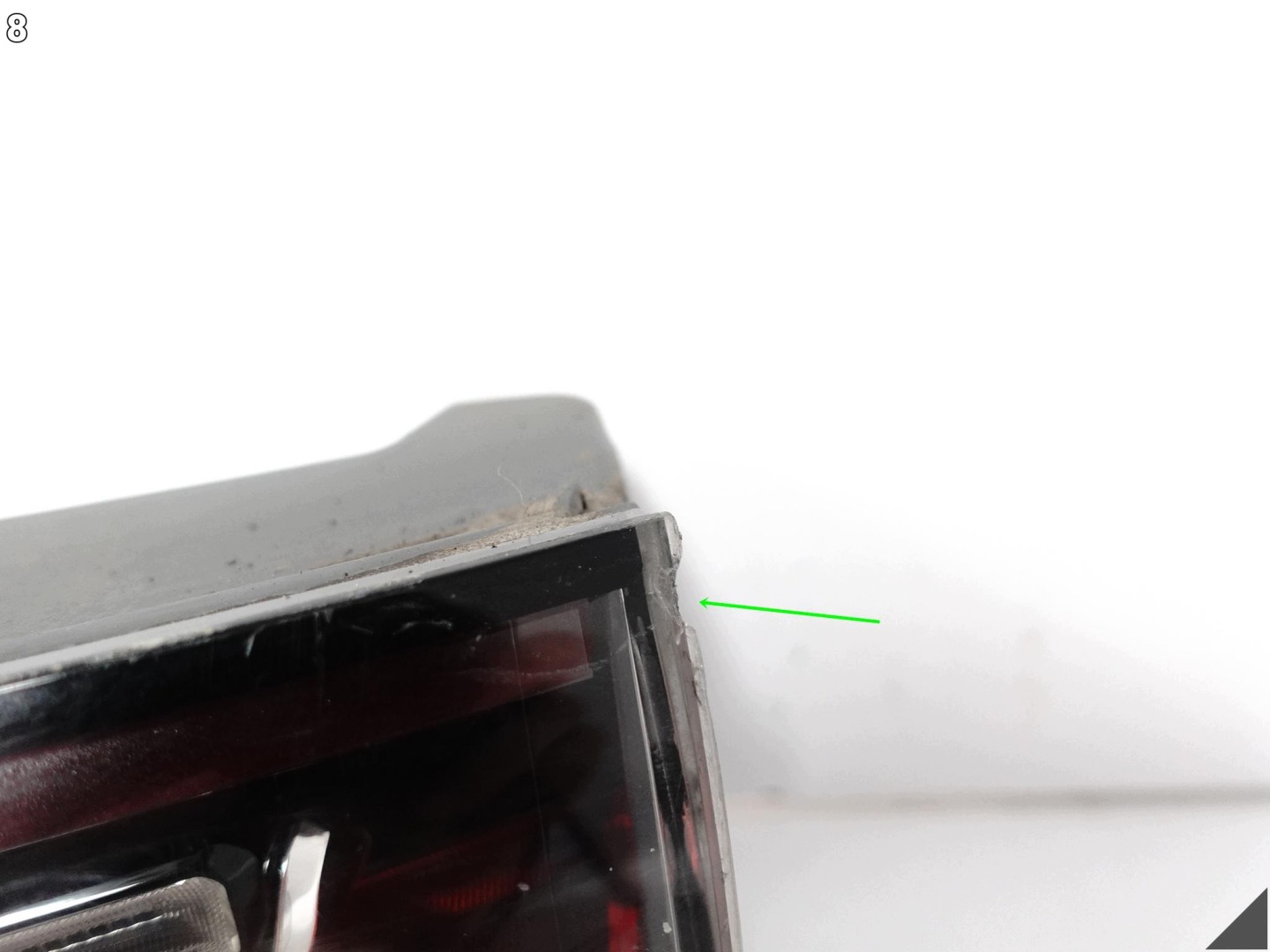 PORSCHE CAYENNE III E3 9Y0 18- light LED cap to the bonnet boot rear part EU
