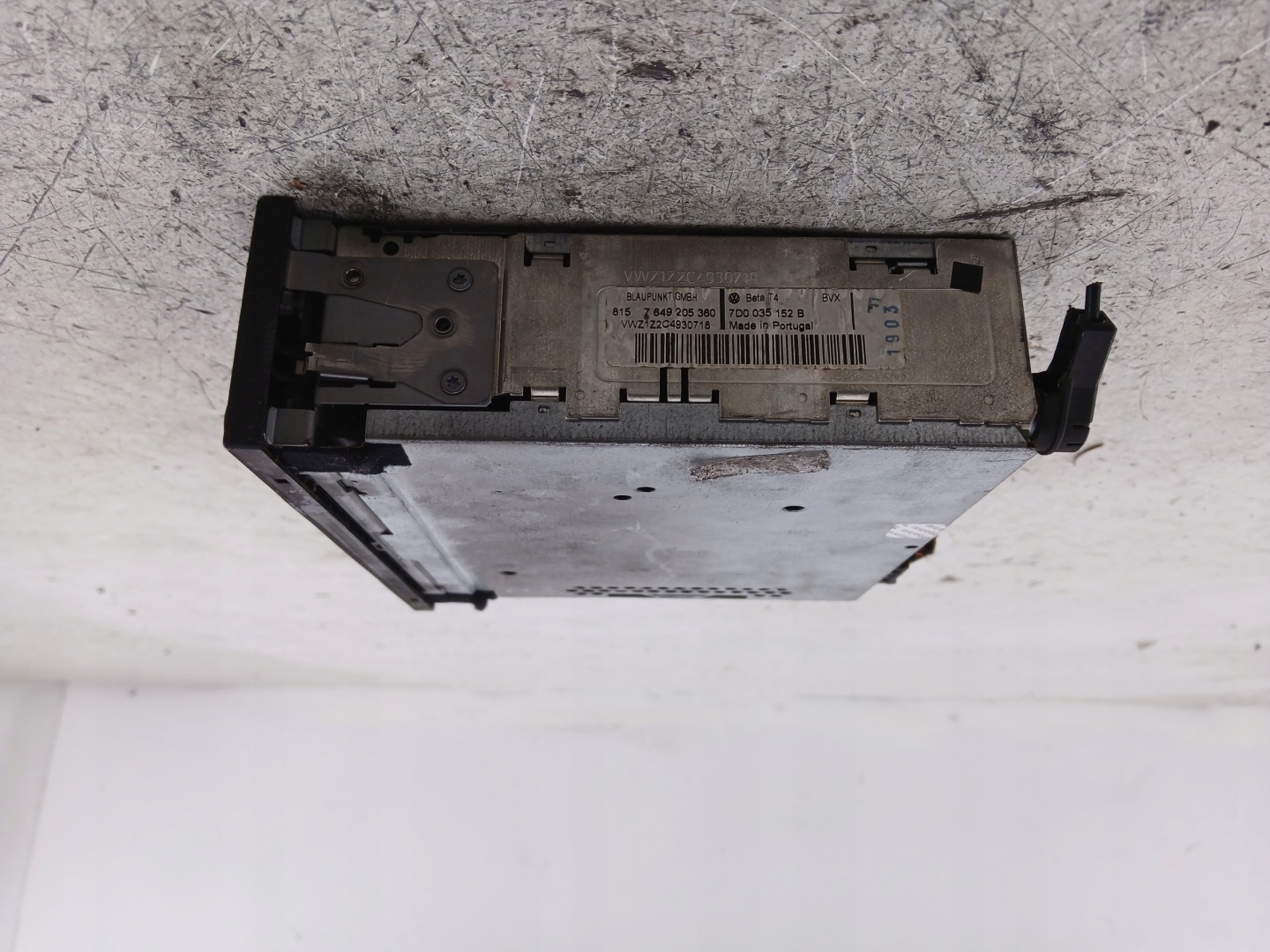 VW GOLF IV RADIO FABRYCZNE KASETA BETA 7D0035152B