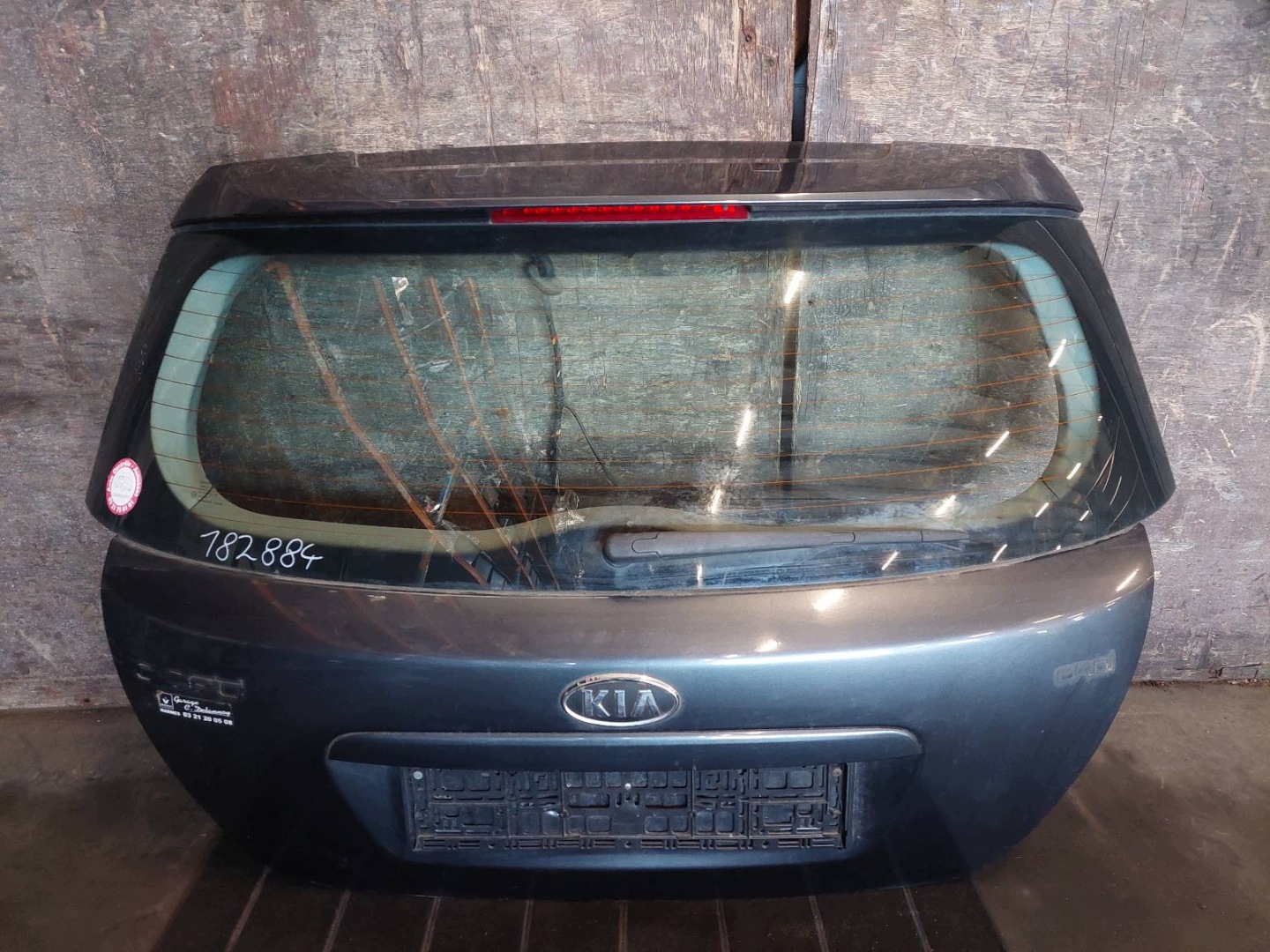 complete rear part KIA CEED and 5K trunk door boot bumper rear part lights rear part