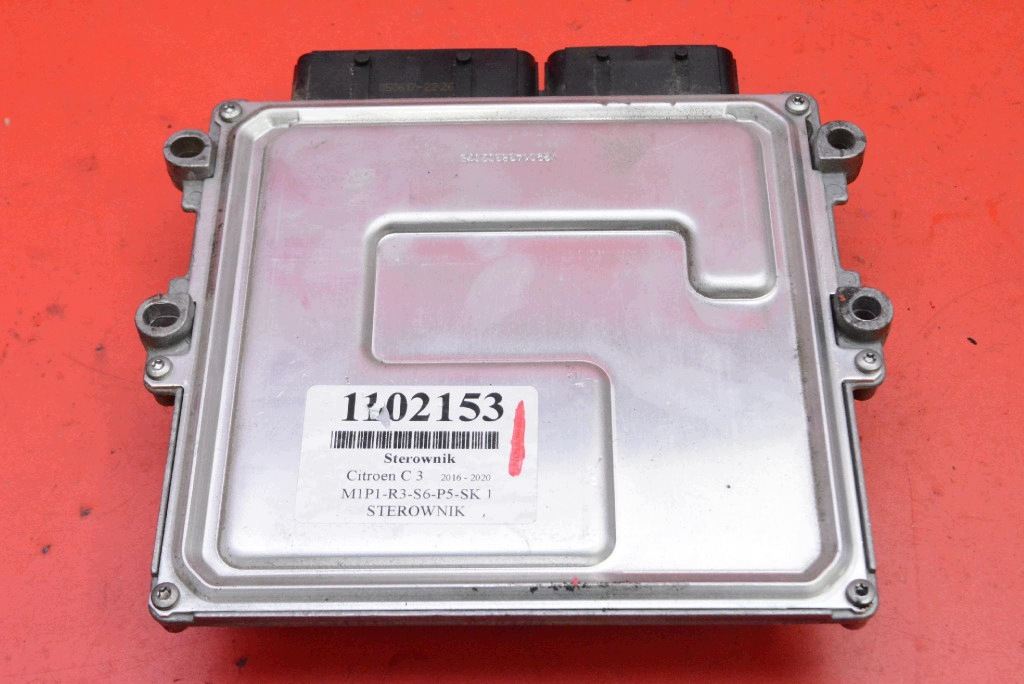 control unit computer of the engine 9819269980 CITROEN C3 III 1.2 PURETECH 110 KM