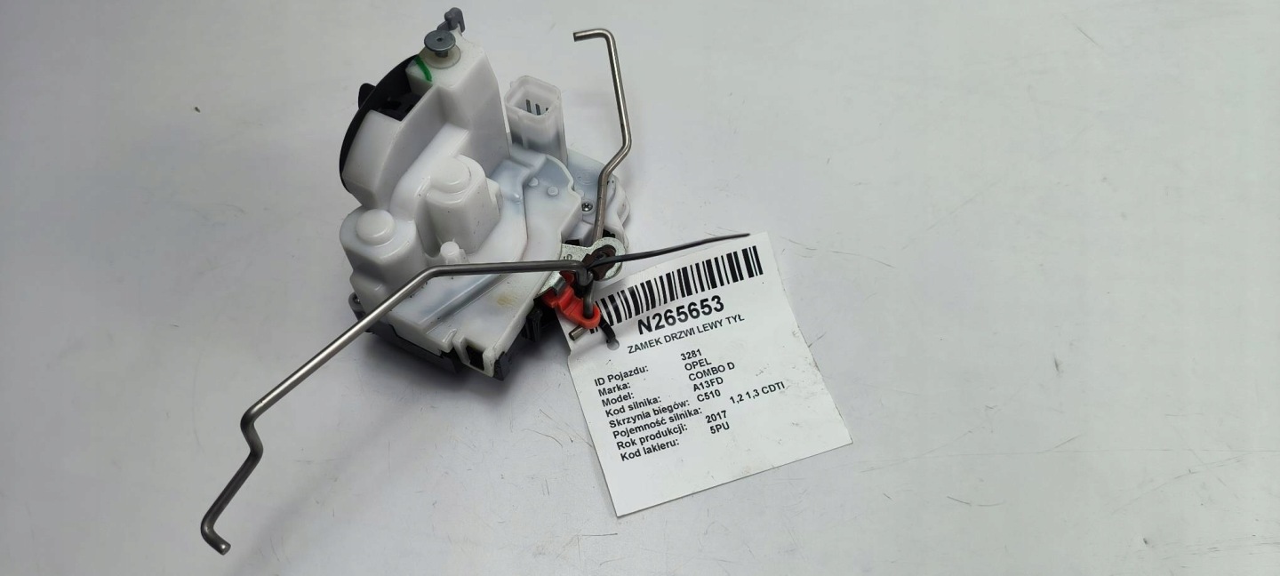 lock door left rear part 519103570 OPEL COMBO D