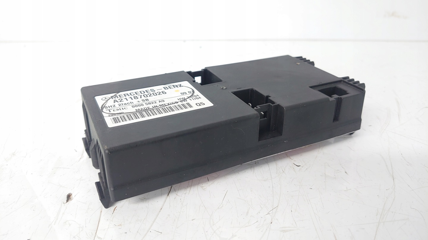 MERCEDES ML W164 GL X164 module unité de commande électronique uce siège A2118702026