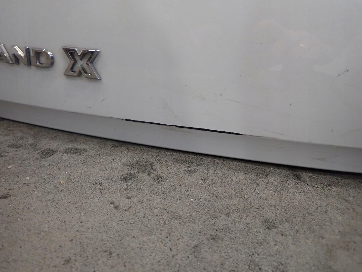 trunk door OPEL GRANDLAND X 2017