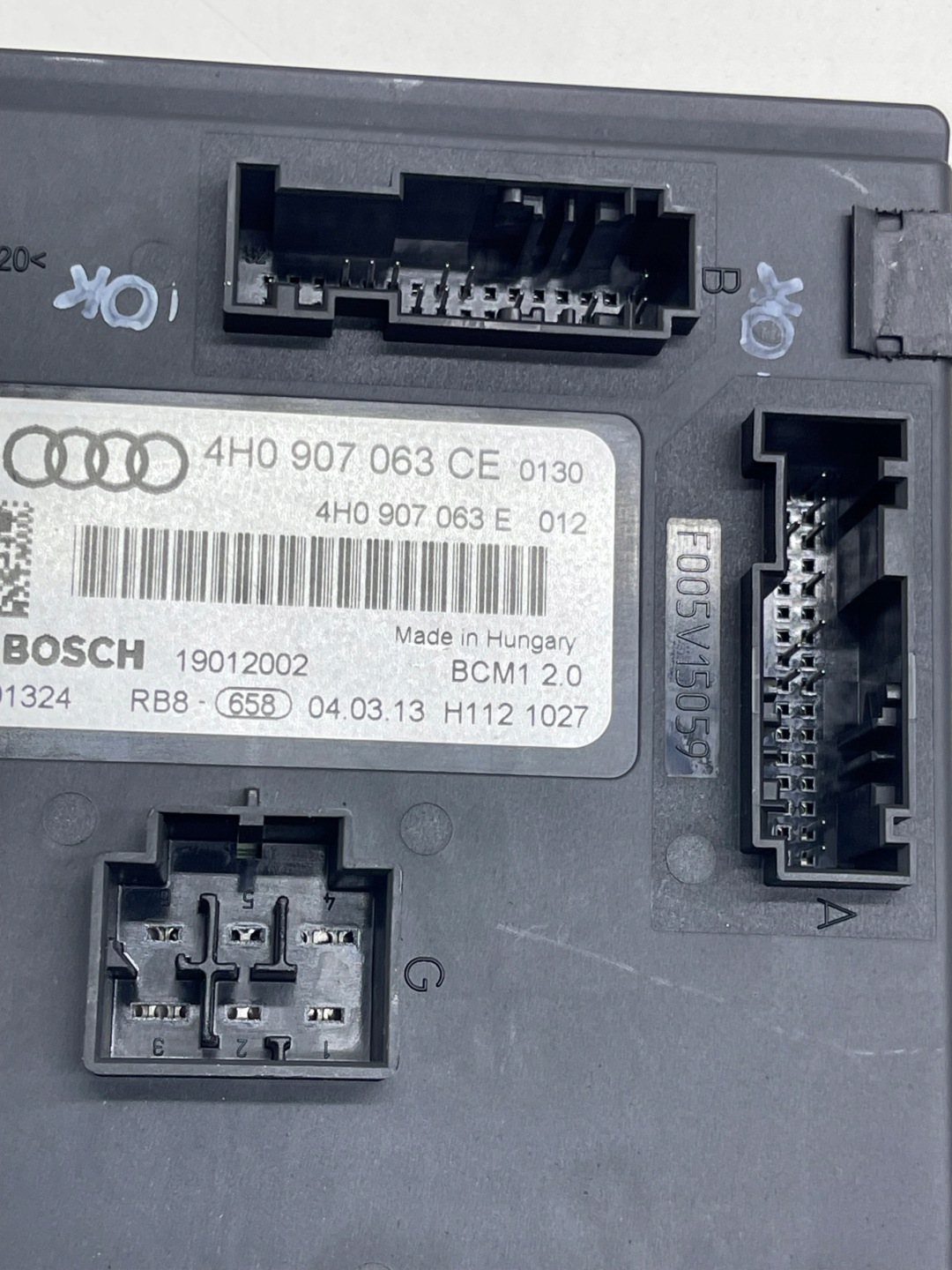 AUDI A7 A6 C7 module control unit komfortu BCM 1 2.0 LEGALNY!