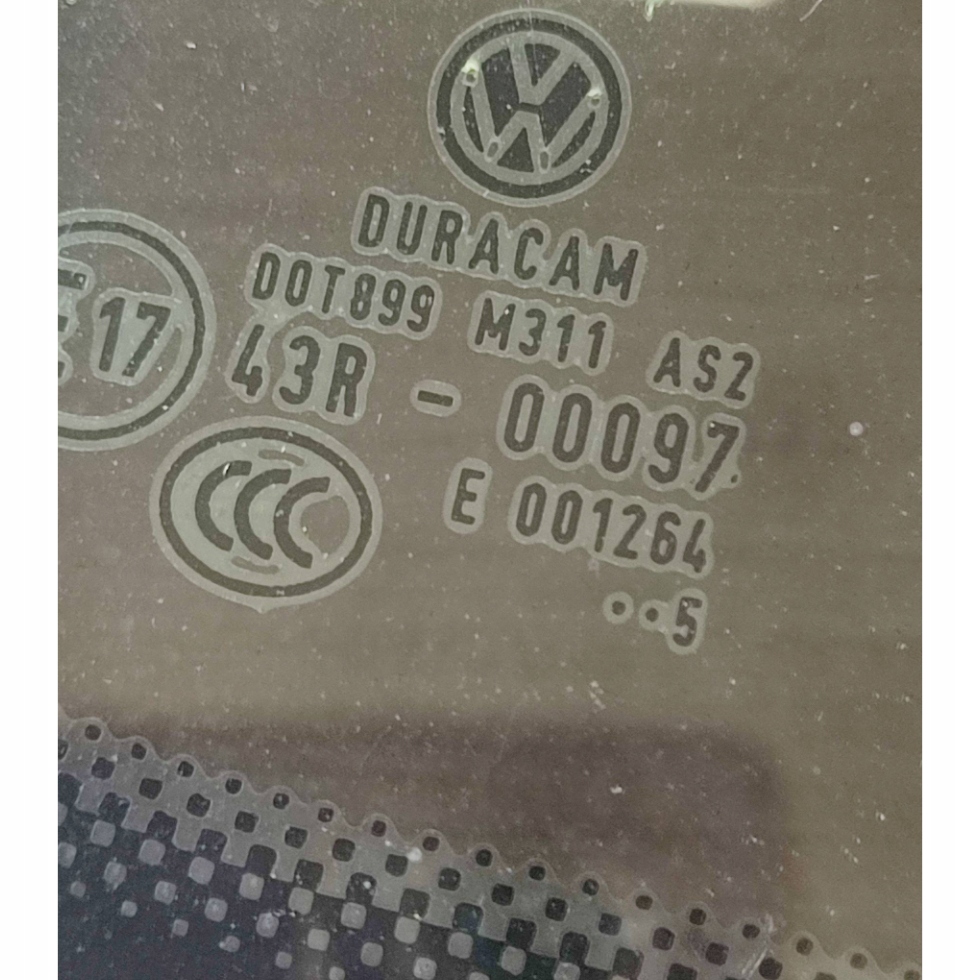 window door przednich front side right Volkswagen Caddy DOT899M311AS2