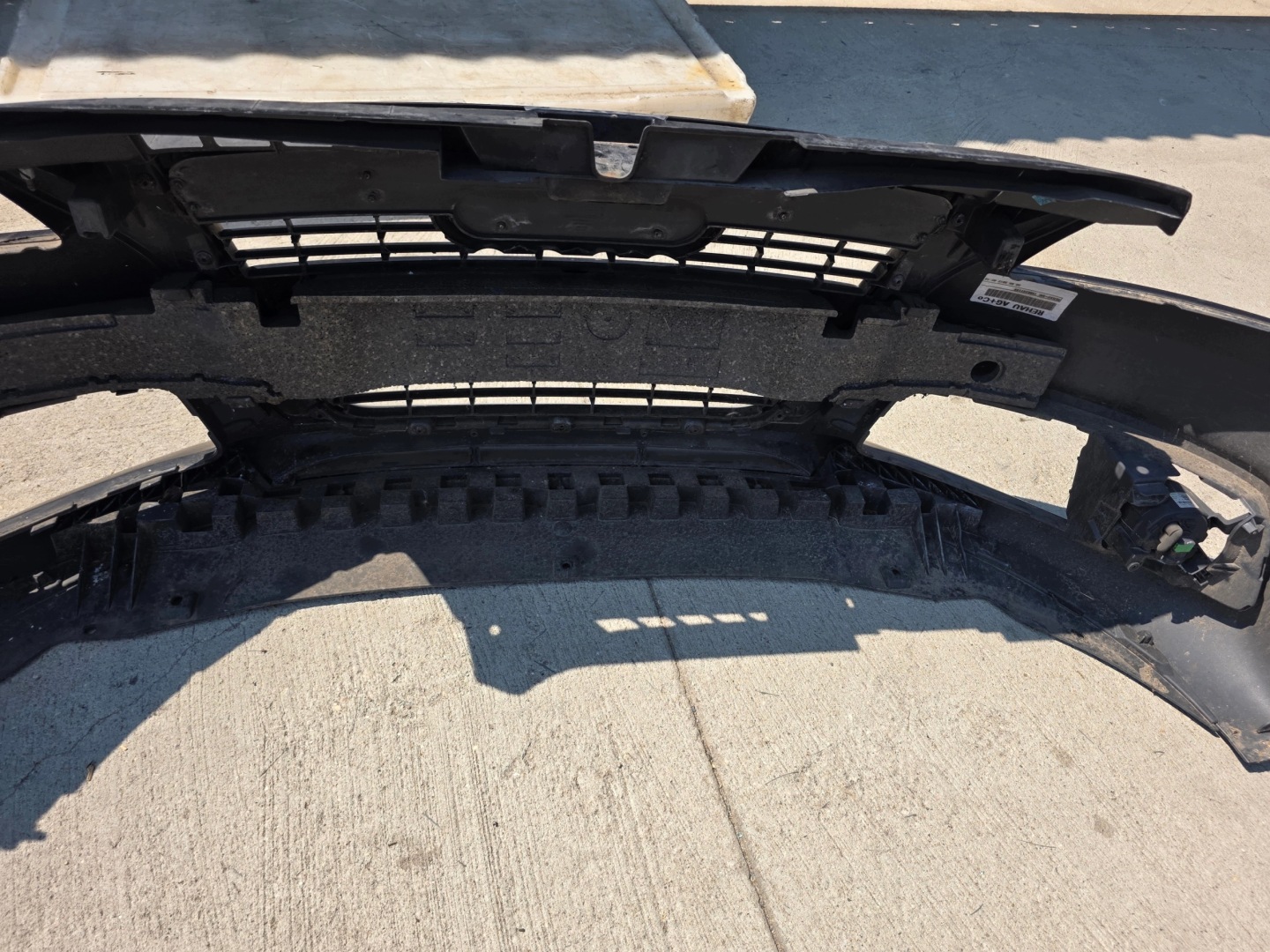 bumper front AUDI A3 8P LIFT S LINE 2008-2012 LZ7L original !!!