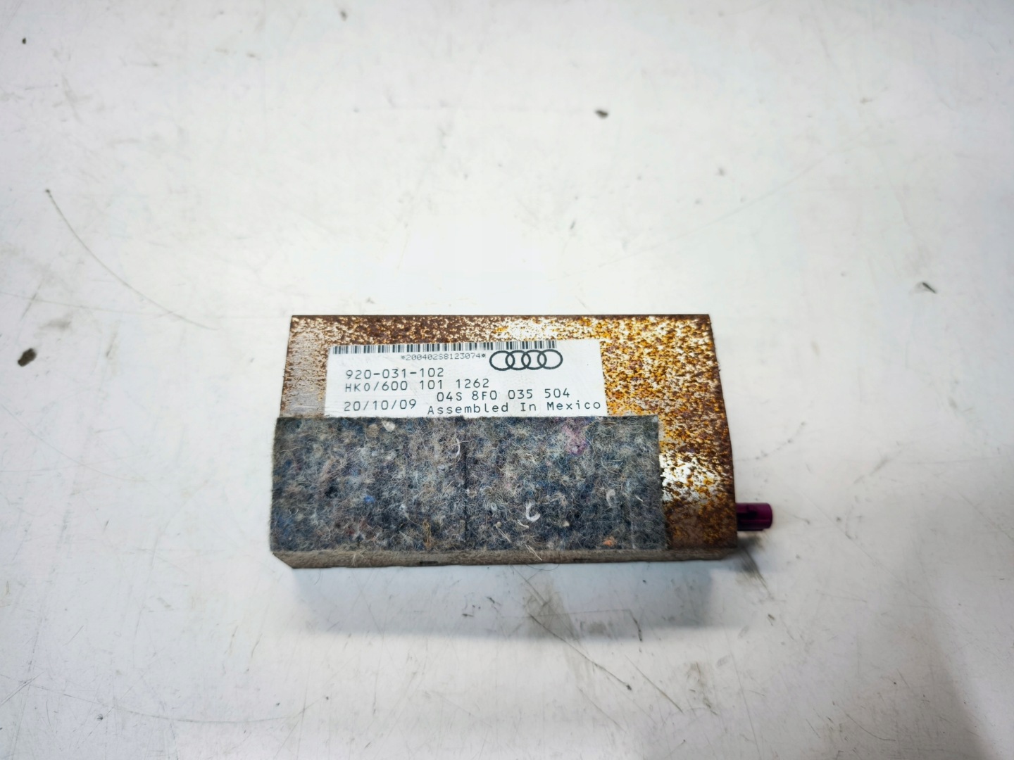 ANTENA verstärker antenne AUDI A5 8T CABRIO 8F0035504