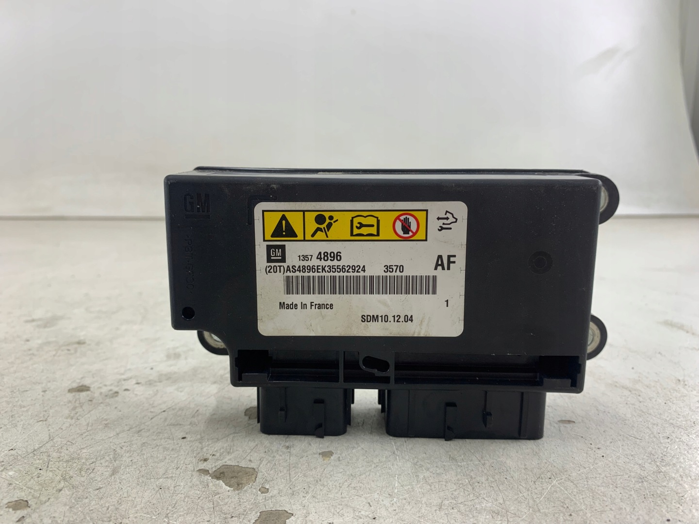 OPEL ASTRA IV J modulo SENSOR airbag 13574896