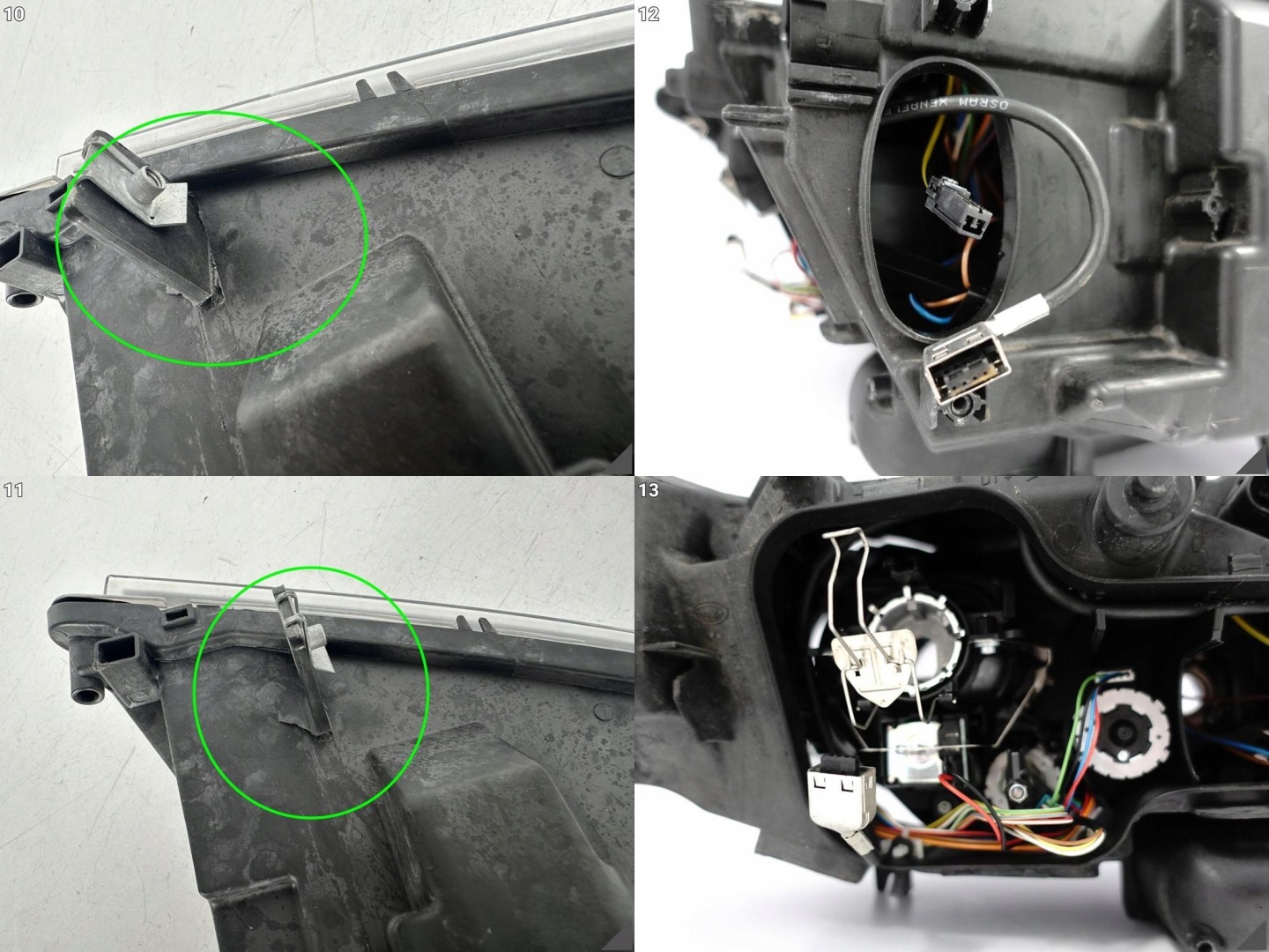 BMW 3 E90 E91 04-08 light XENON AHL DYNAMIC SKRETNA left front EUROPA