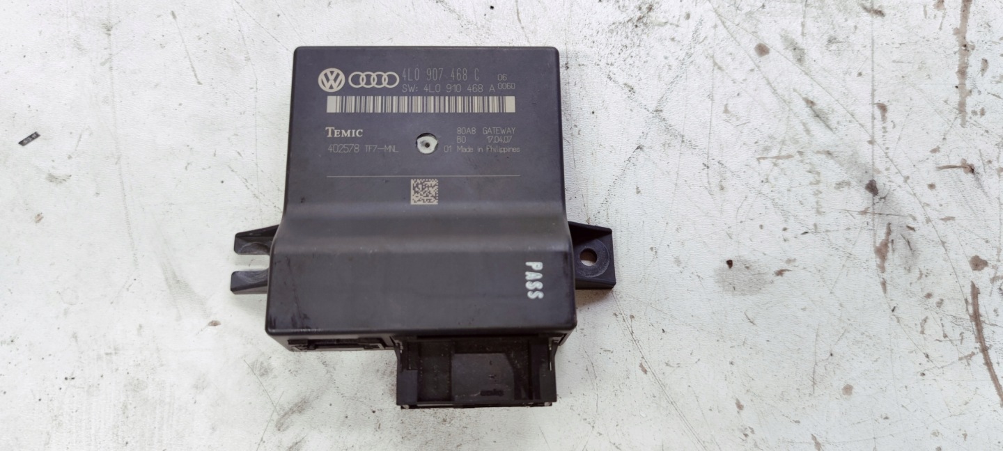 module control unit GATEWAY AUDI A6 C6 Q7 4L0907468C original !!!