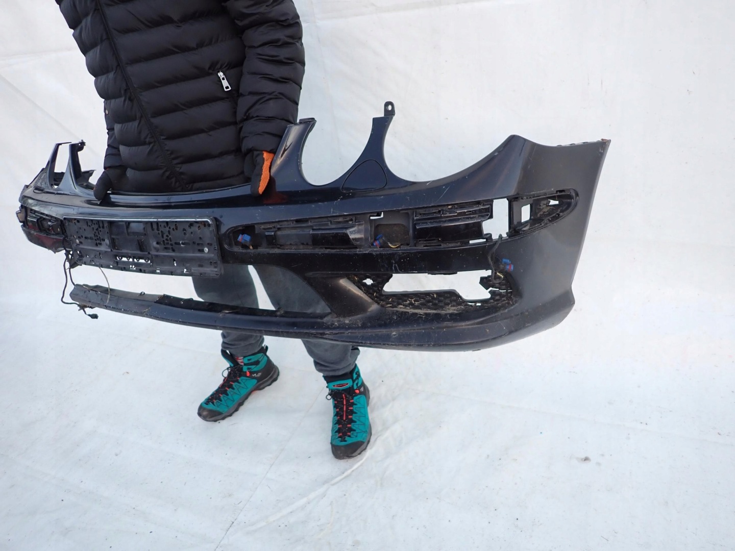 MERCEDES E-KLASA W211 AMG 02-06 bumper front SPR