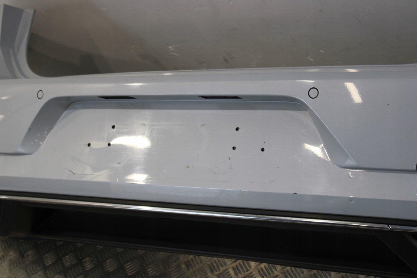 bumper rear part rear complete 4 X PDC VW GOLF VII 7 5G0 LIFT