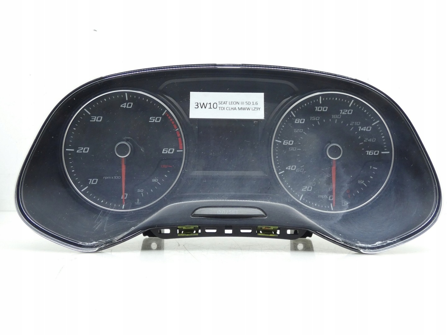 dials clock dials SEAT LEON III 1.6 TDI CLH 5F0920960J