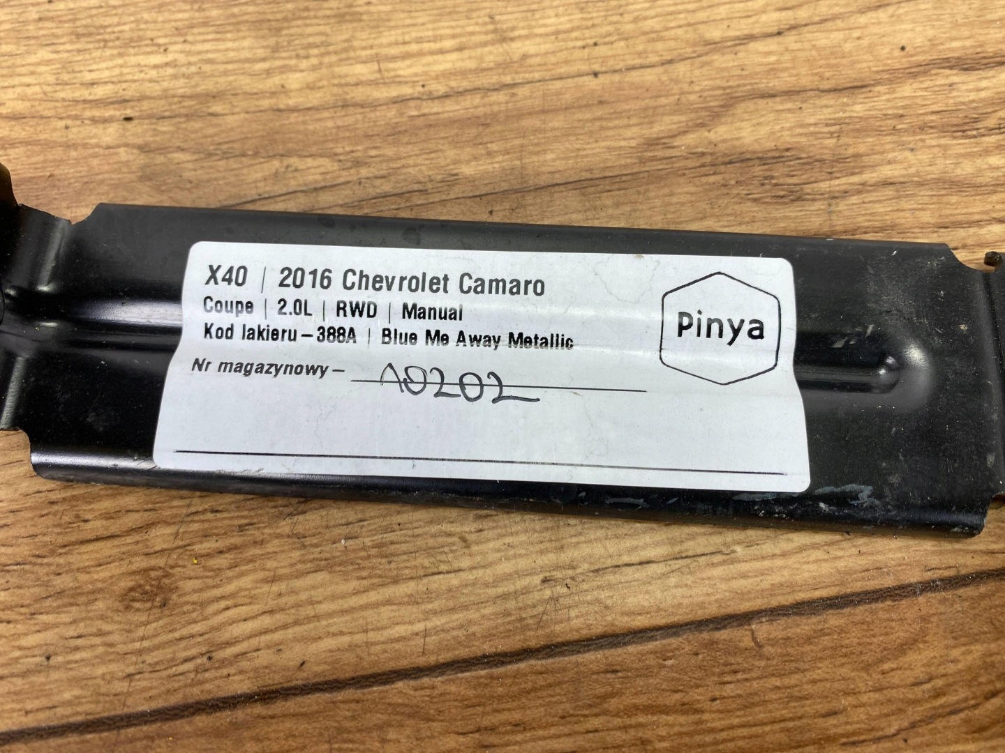 Halter akumulatora Chevrolet Camaro 2016+
