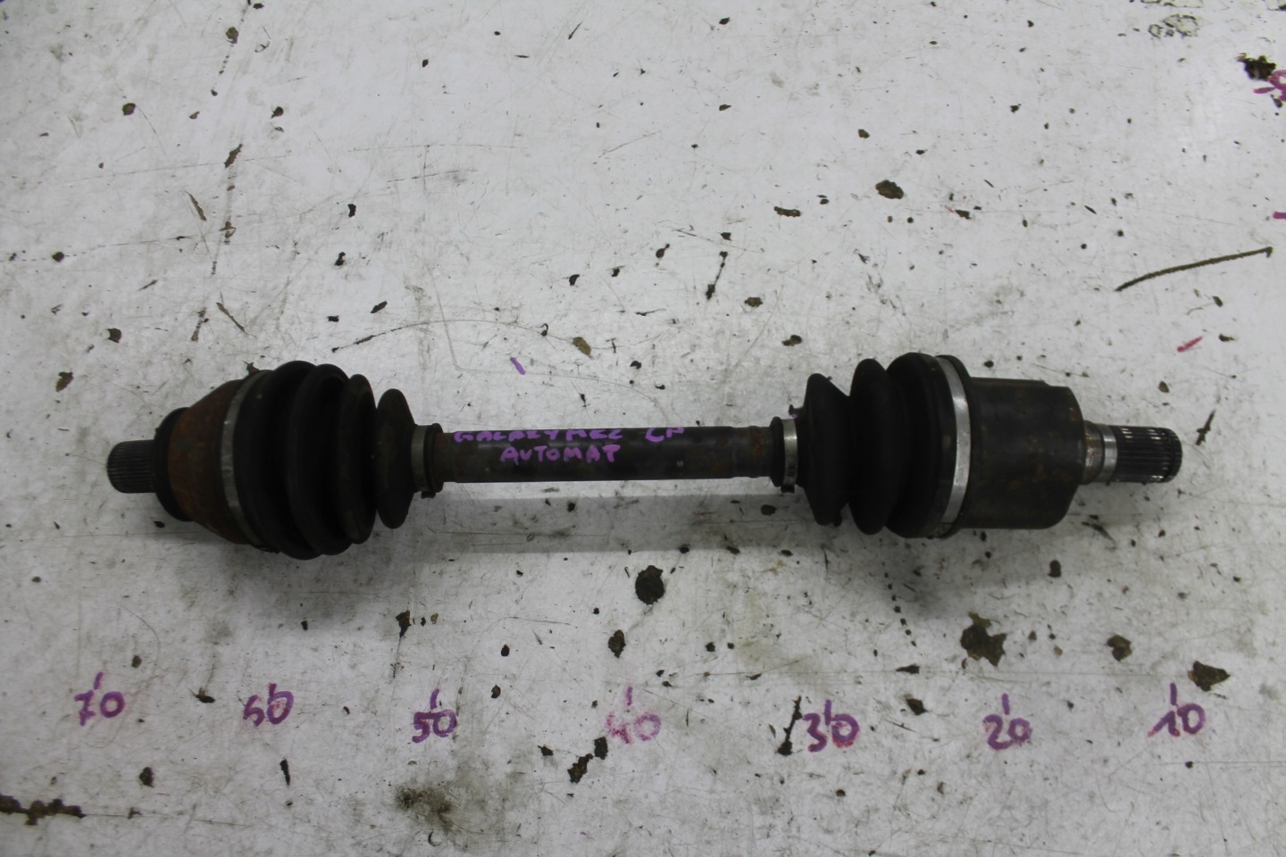 semi-axis left front front AUTOMAT FORD GALAXY MK2 2.0 TDCI 06-09